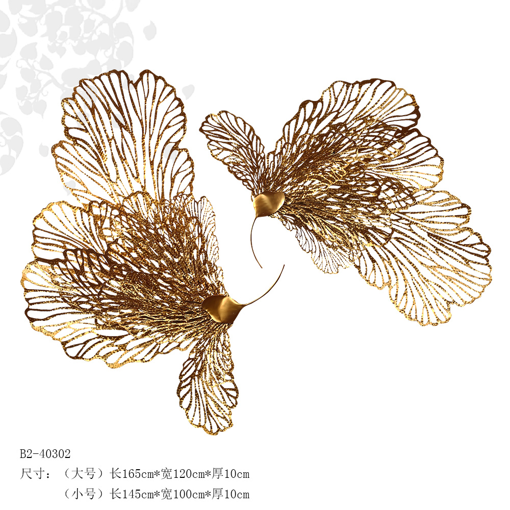 泰域 东南亚铁艺金属壁饰 泰国会所酒店设计师创意墙饰挂件