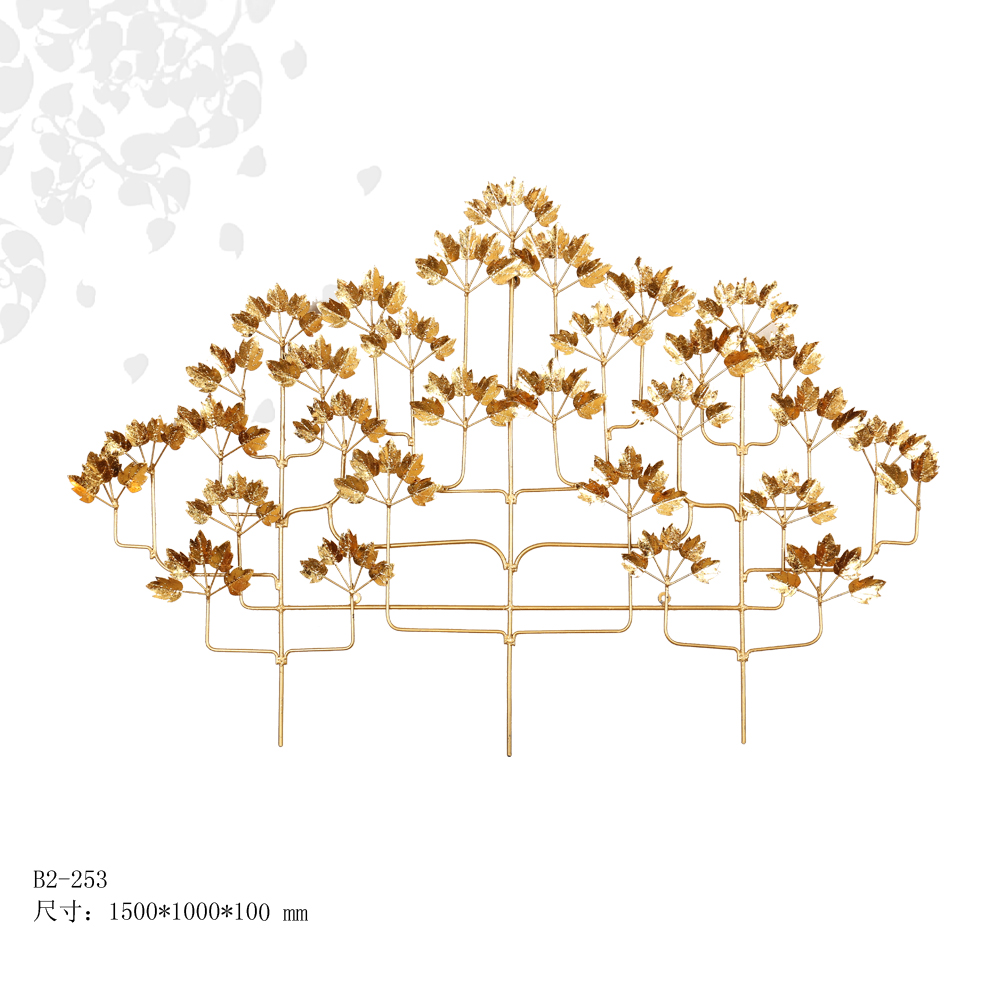 泰域 东南亚铁艺金属壁饰 泰国会所酒店设计师创意墙饰挂件
