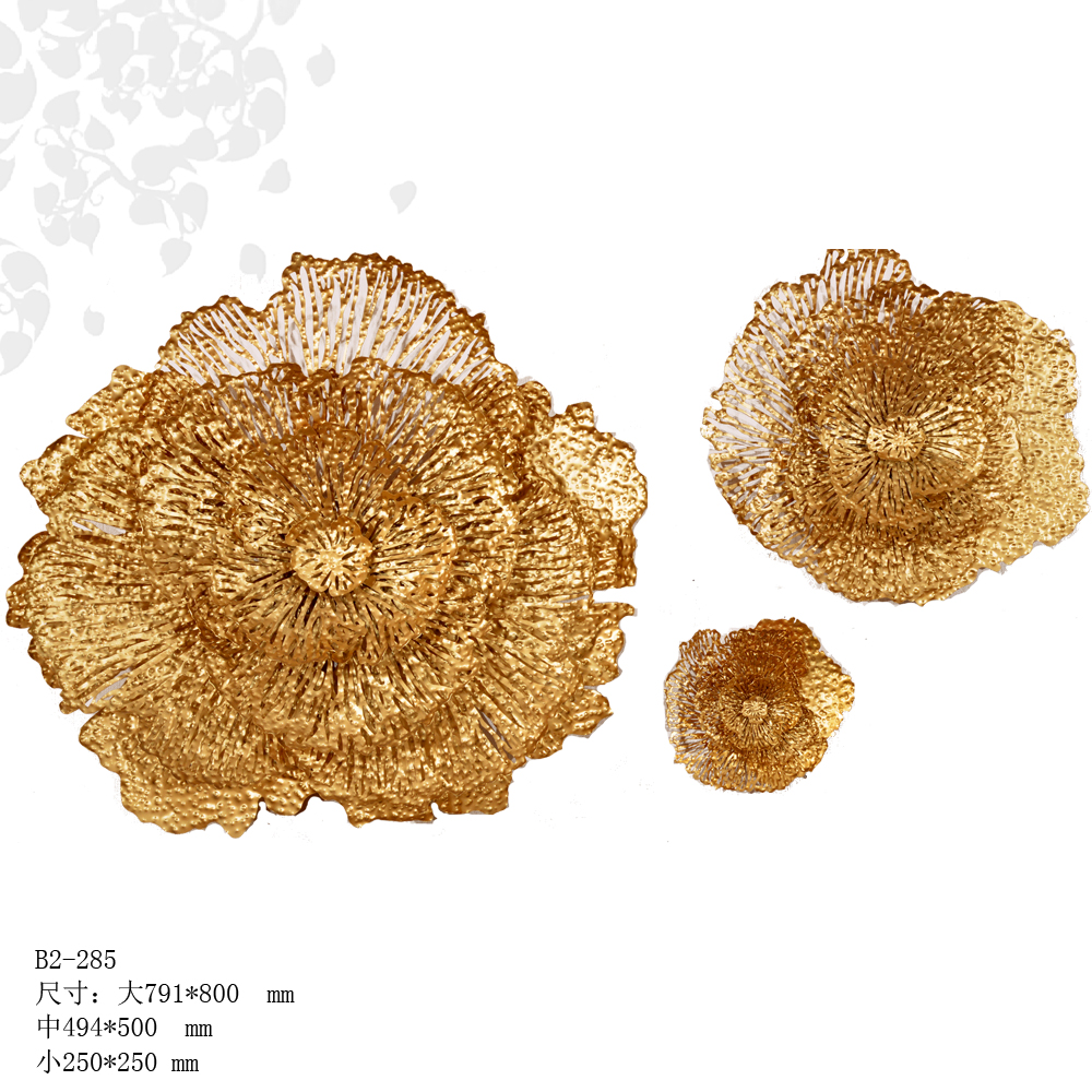 泰域 东南亚铁艺金属壁饰 泰国会所酒店设计师创意墙饰挂件
