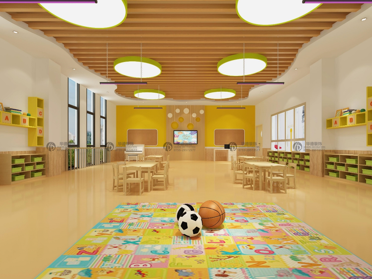 华德幼儿园设计装修之特色幼教空间设计风格案例