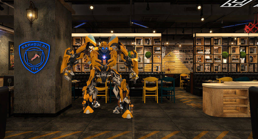 成都主题餐厅设计-Transformers