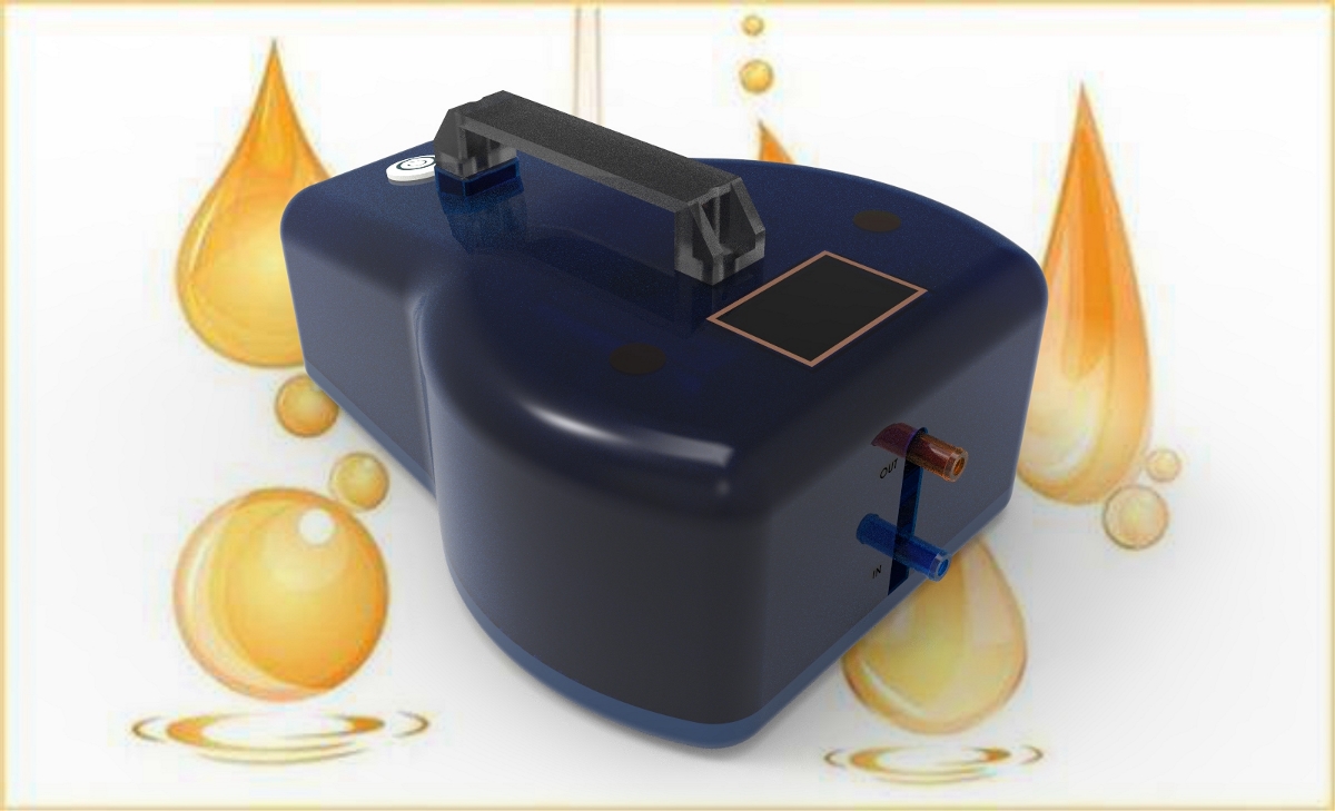 一款小型化手持吸油泵设计