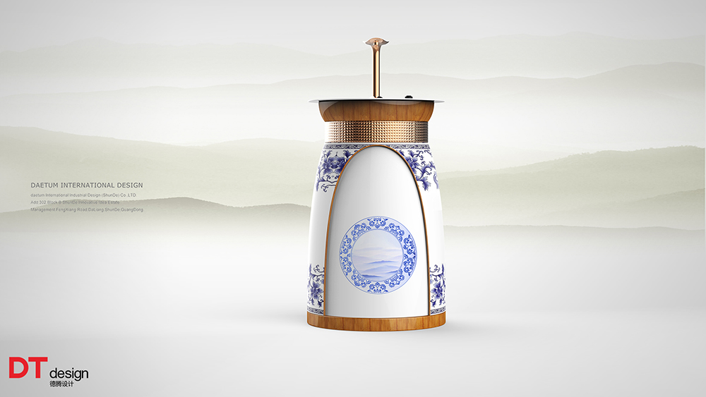 茶吧饮水机设计精选案例系列-德腾设计