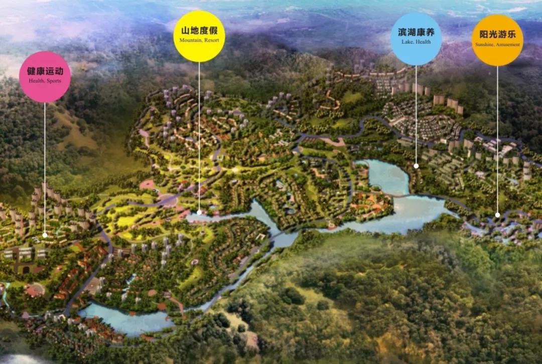 北纬26°，中国最大绝美康养城 Designed by 深圳臻品设计 