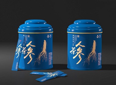 敬凡人参茶品牌包装研发设计
