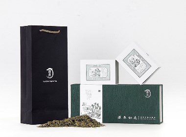 绿茶礼盒包装设计