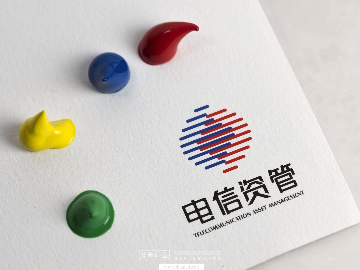 电信资管（中国电信-中国通信服务--陕西）品牌VI设计 渡岸创意www.duanad.com