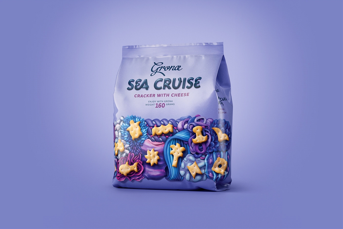 Sea Cruise & Melody饼干系列包装设计|摩尼视觉分享