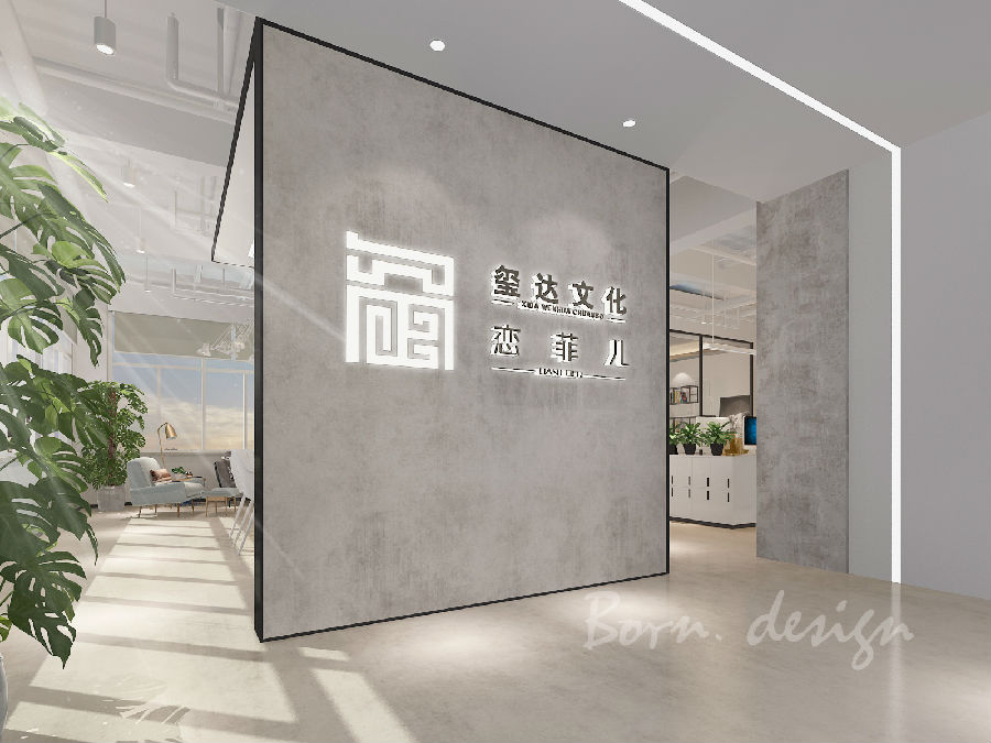 上海白色精致办公室装修设计