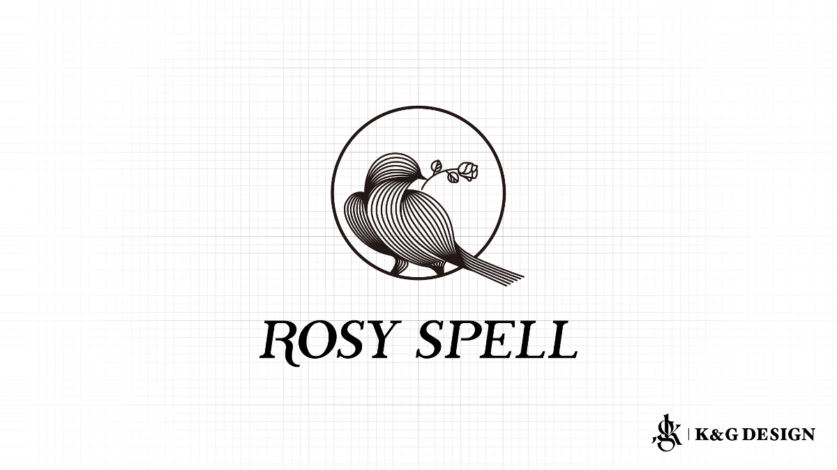 珠宝品牌Logo设计-Rosy spell