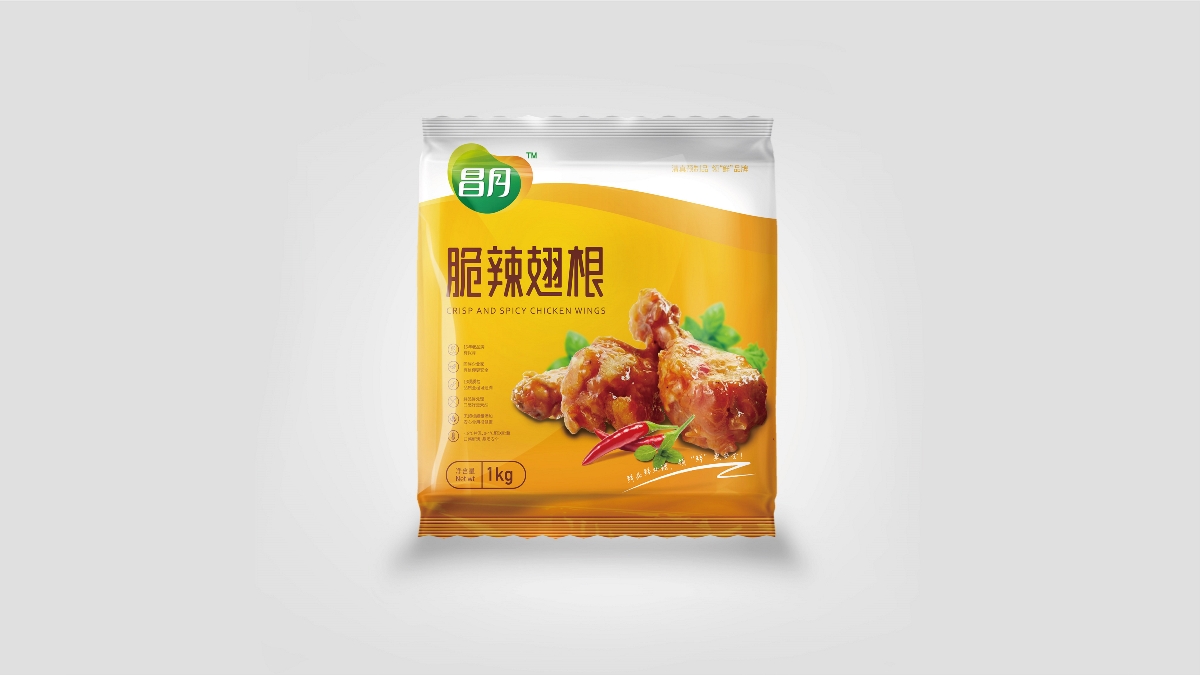 昌月食品標(biāo)志及包裝設(shè)計