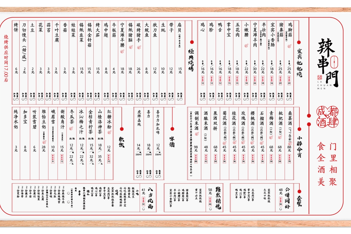 餐飲品牌策劃/設(shè)計(jì) 辣串門(mén)品牌策劃/設(shè)計(jì)