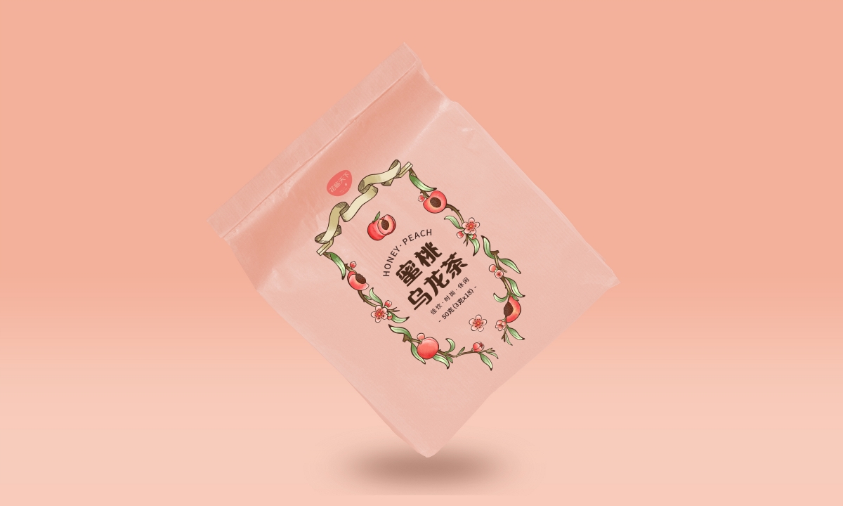 水果茶 蜜桃烏龍茶 女性茶 花茶