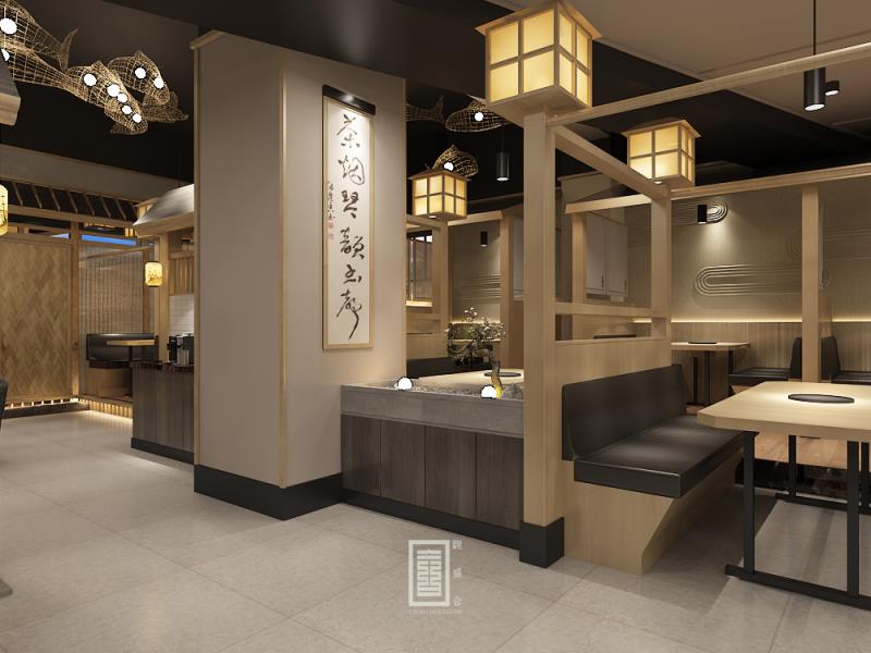 日式料理餐厅设计“泉野菜”———观盛合设计