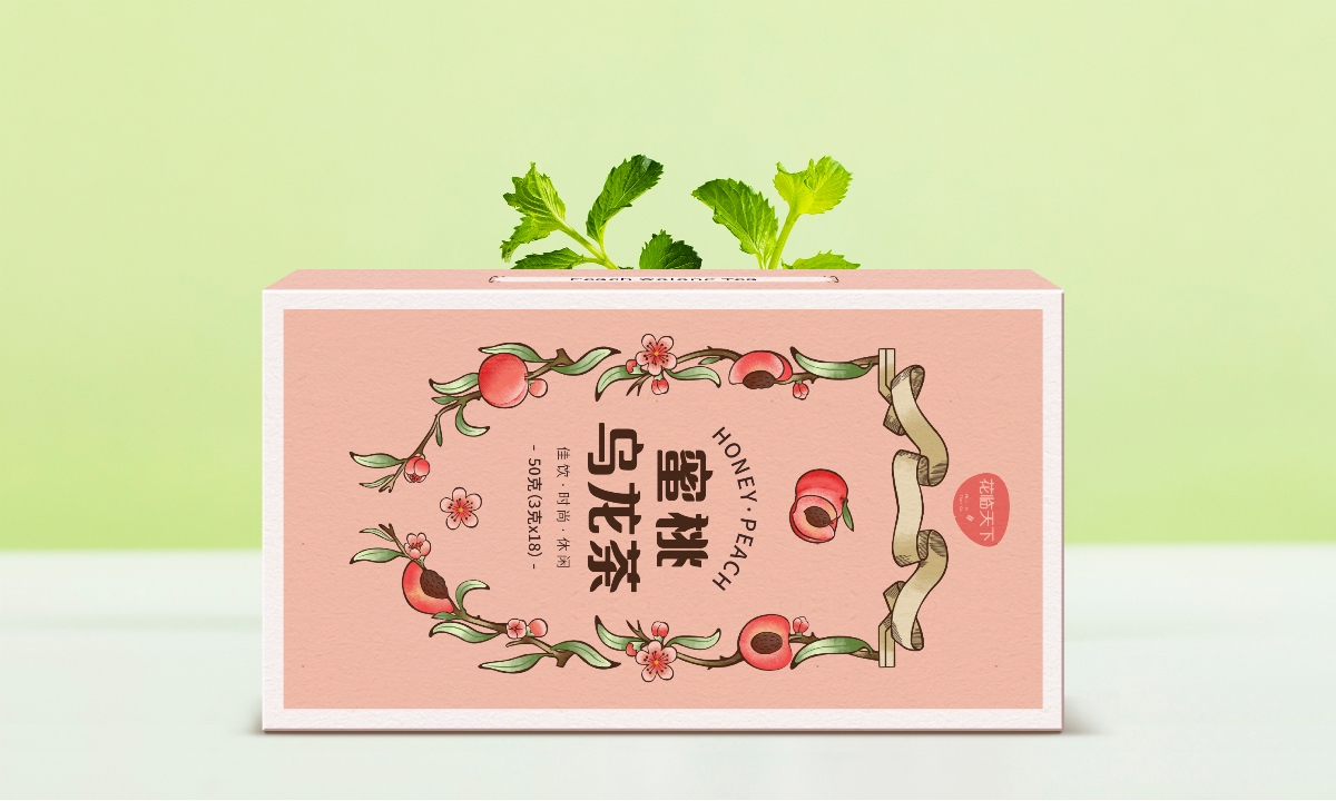 水果茶 蜜桃烏龍茶 女性茶 花茶