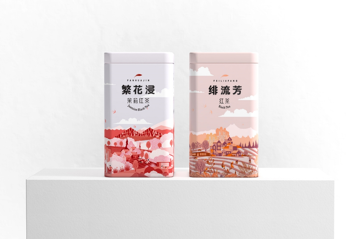 茶葉包裝設(shè)計(jì)，來(lái)自西北深山的玉葉-厚啟設(shè)計(jì)原創(chuàng)