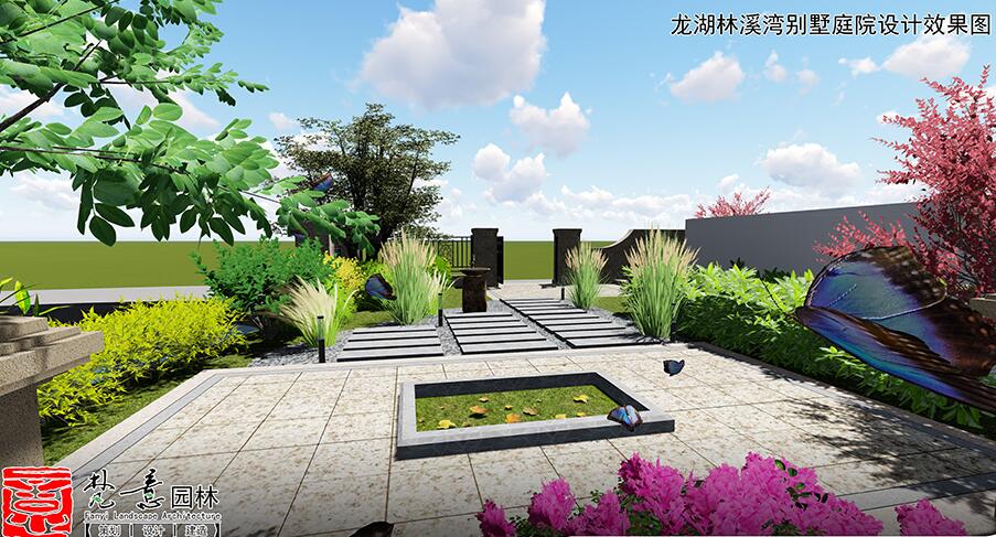 农村花台围墙设计图片