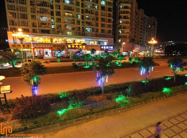 广东河源市和平县市政大楼建筑照明项目方案设计