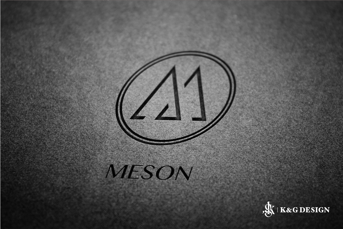 美发沙龙品牌Logo设计-MESON