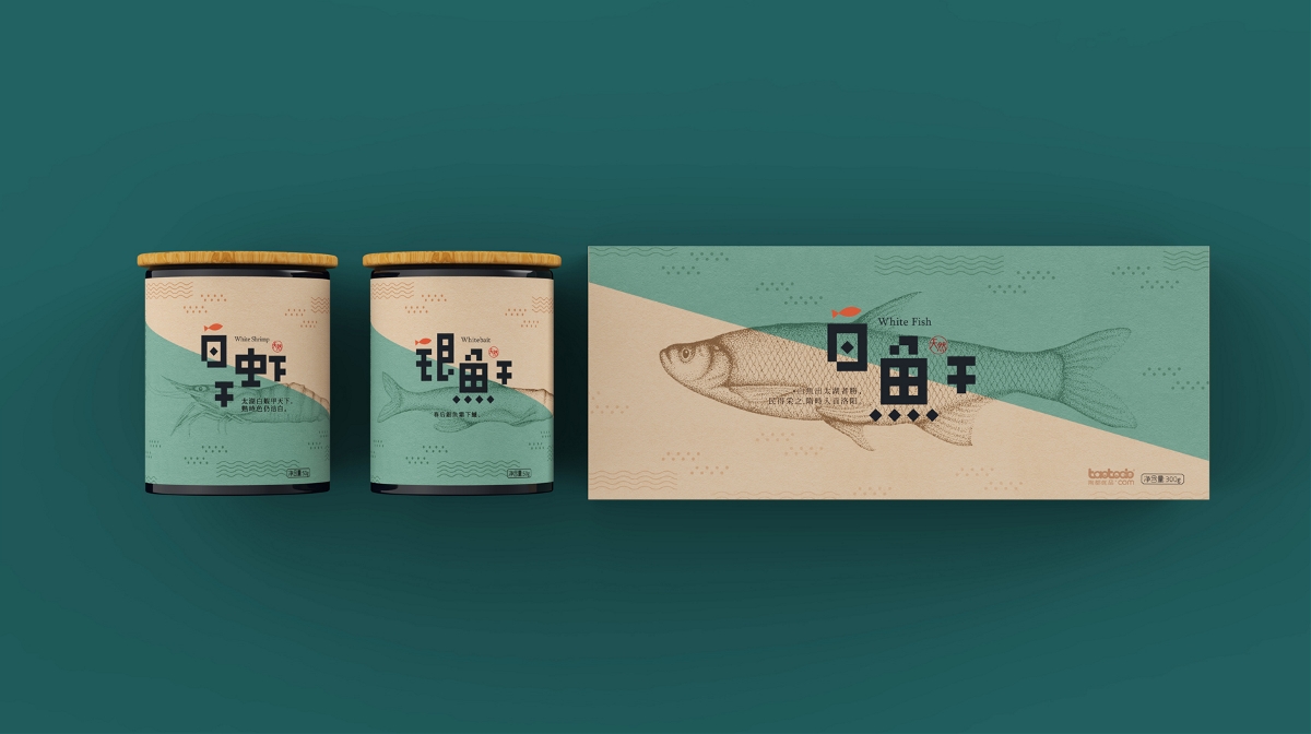 太湖三白丨包裝設計