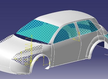 車身建模（CATIA）①