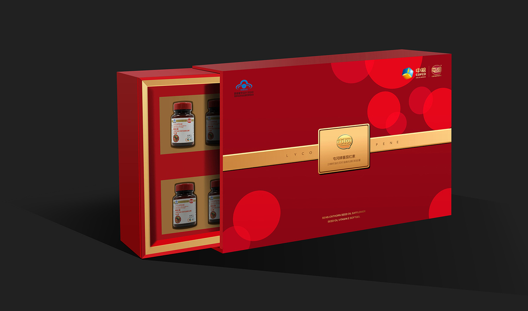 中粮集团番茄红素礼盒设计