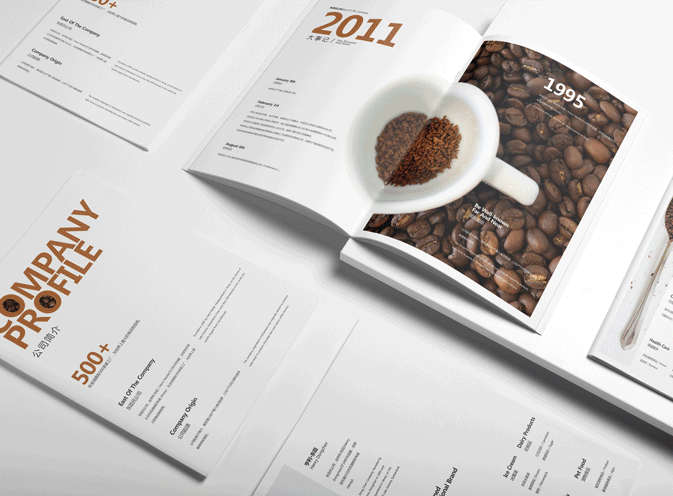 东臣氏-咖啡企业画册设计集