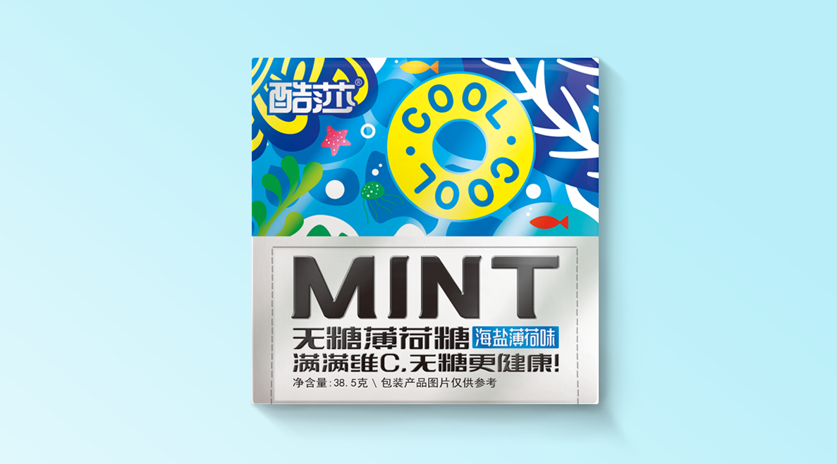 酷莎无糖薄荷糖（已商用）华羿案例