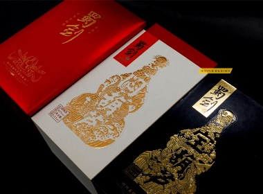 四川省绵竹蜀剑曲酒厂产品包装盒设计