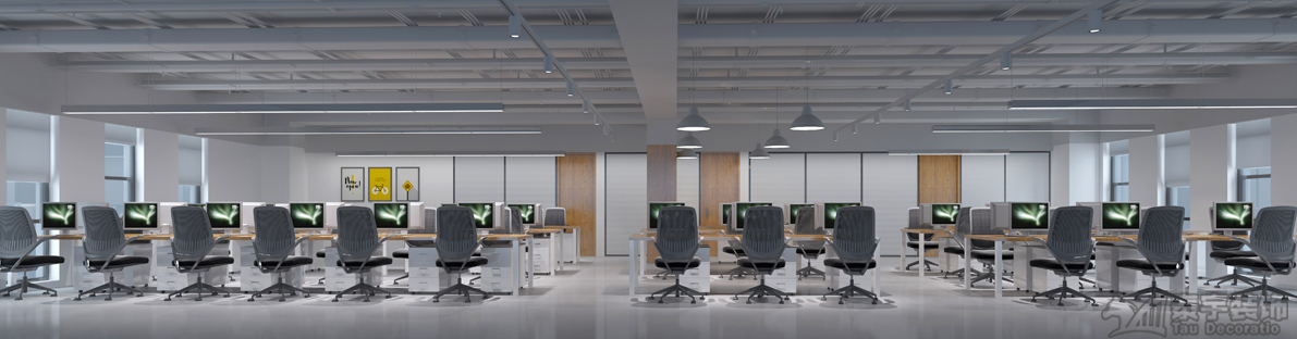 成都办公室设计施工——品质大气的办公室设计装修案例
