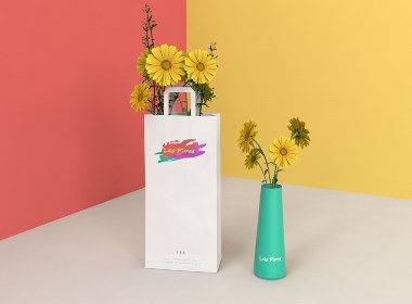 Las Flores 花店视觉形象设计