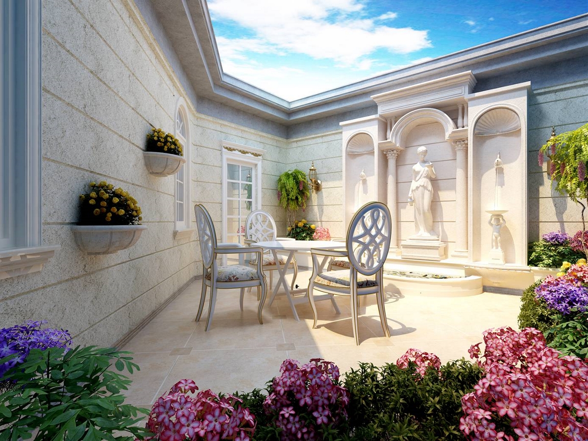 东郊罗兰别墅项目装修欧美古典风格设计！