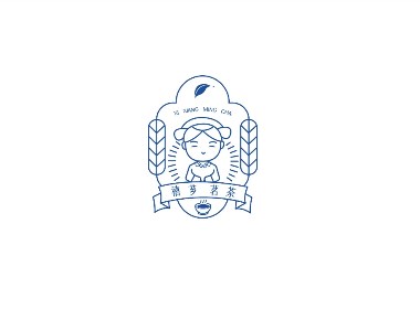禧芗茗茶 茶类饮品 logo 设计