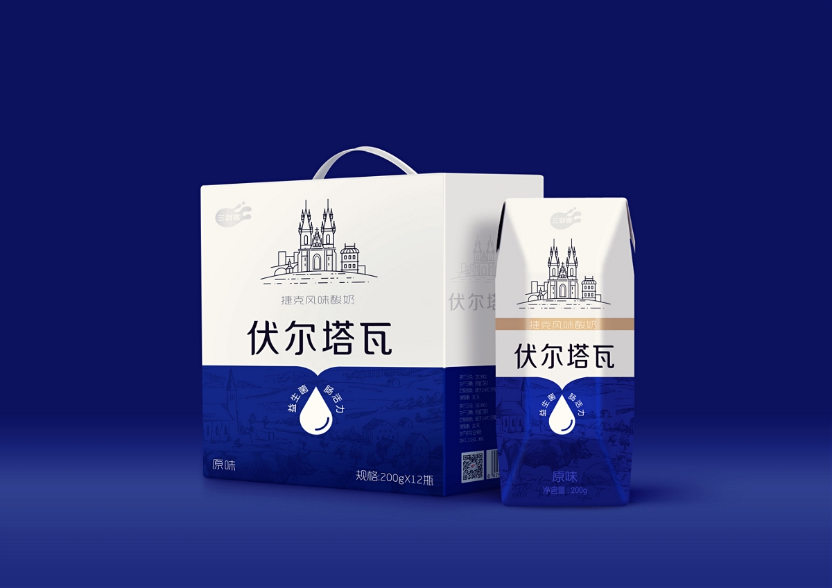 郑州本质品牌——【三剑客】伏尔塔瓦酸奶