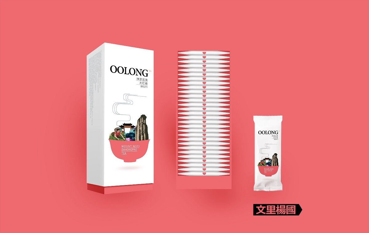 文里杨国.神游茶乡-原创茶叶品牌包装设计