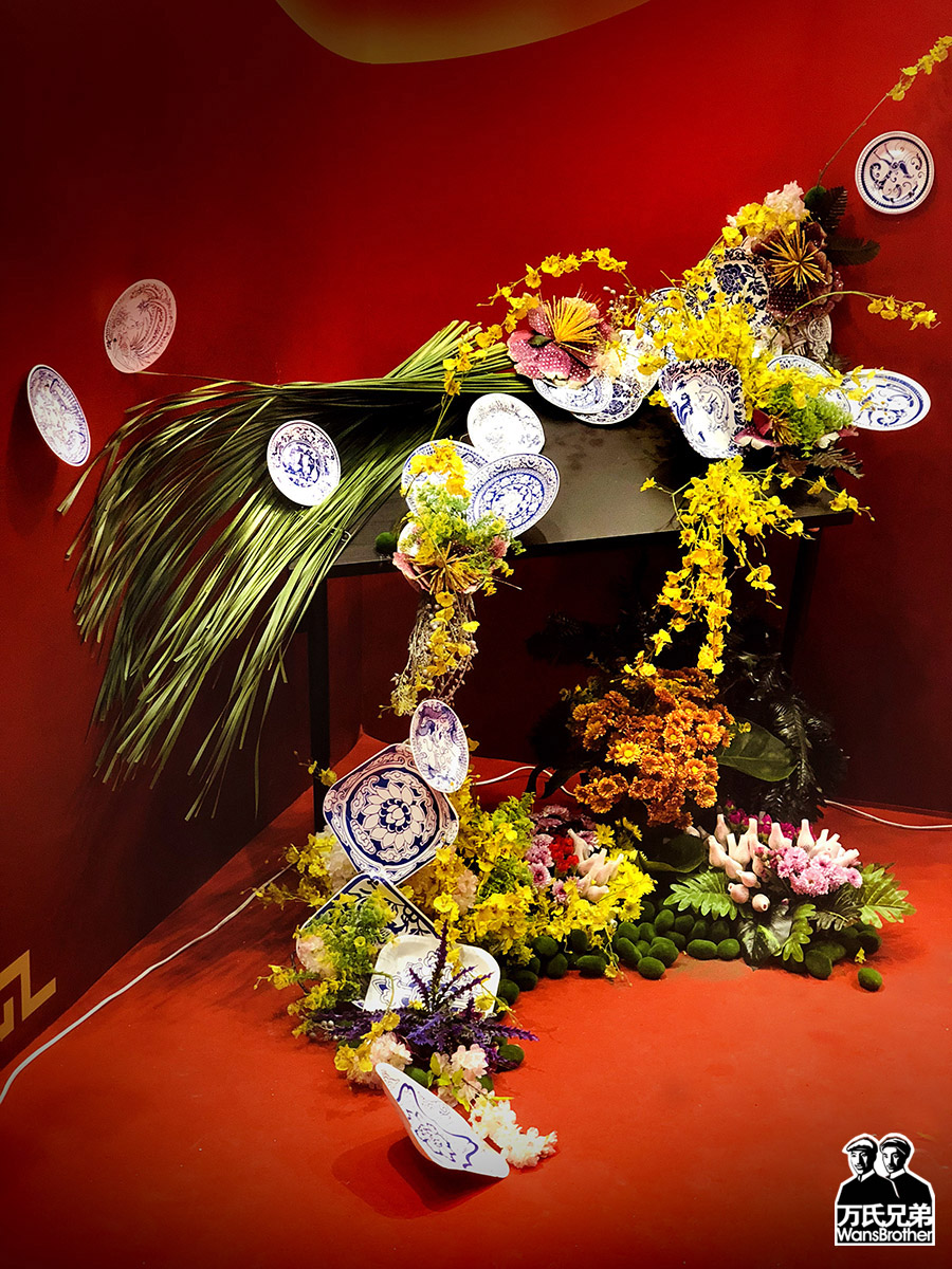 中国婚博会3d花展作品《花的季节》(万氏兄弟出品）