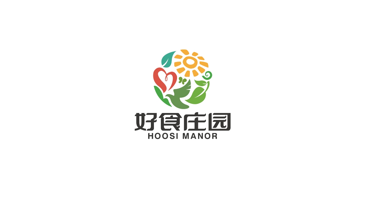 好食莊園logo及核桃仁包裝設(shè)計