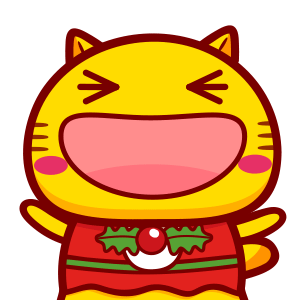 哈咪猫开心圣诞节QQ表情