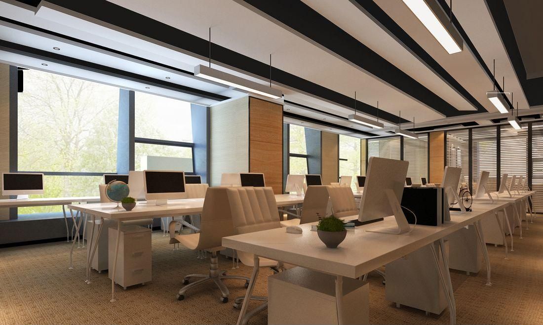 成都简约创意办公室装修设计「卓巧」简约创意办公室色彩怎么搭配？