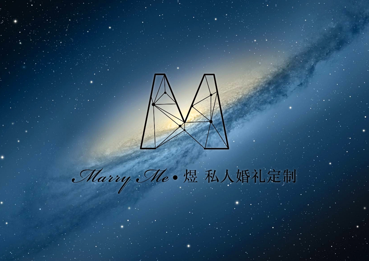 MARRY ME 私人婚礼定制-logo设计