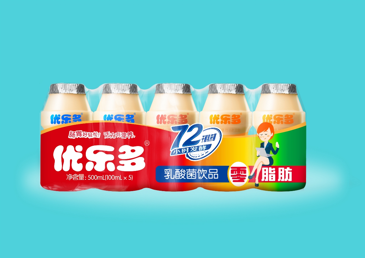 優(yōu)樂多——乳酸菌包裝