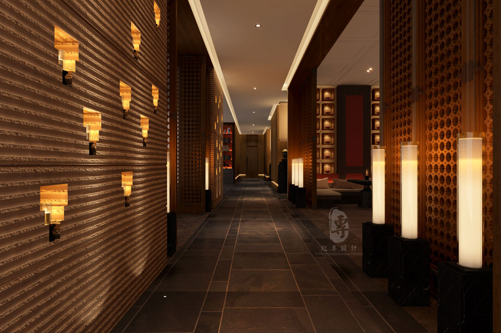 天津五星级酒店设计公司|康定锅庄温泉星级酒店
