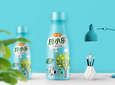 唐小乐酸奶包装