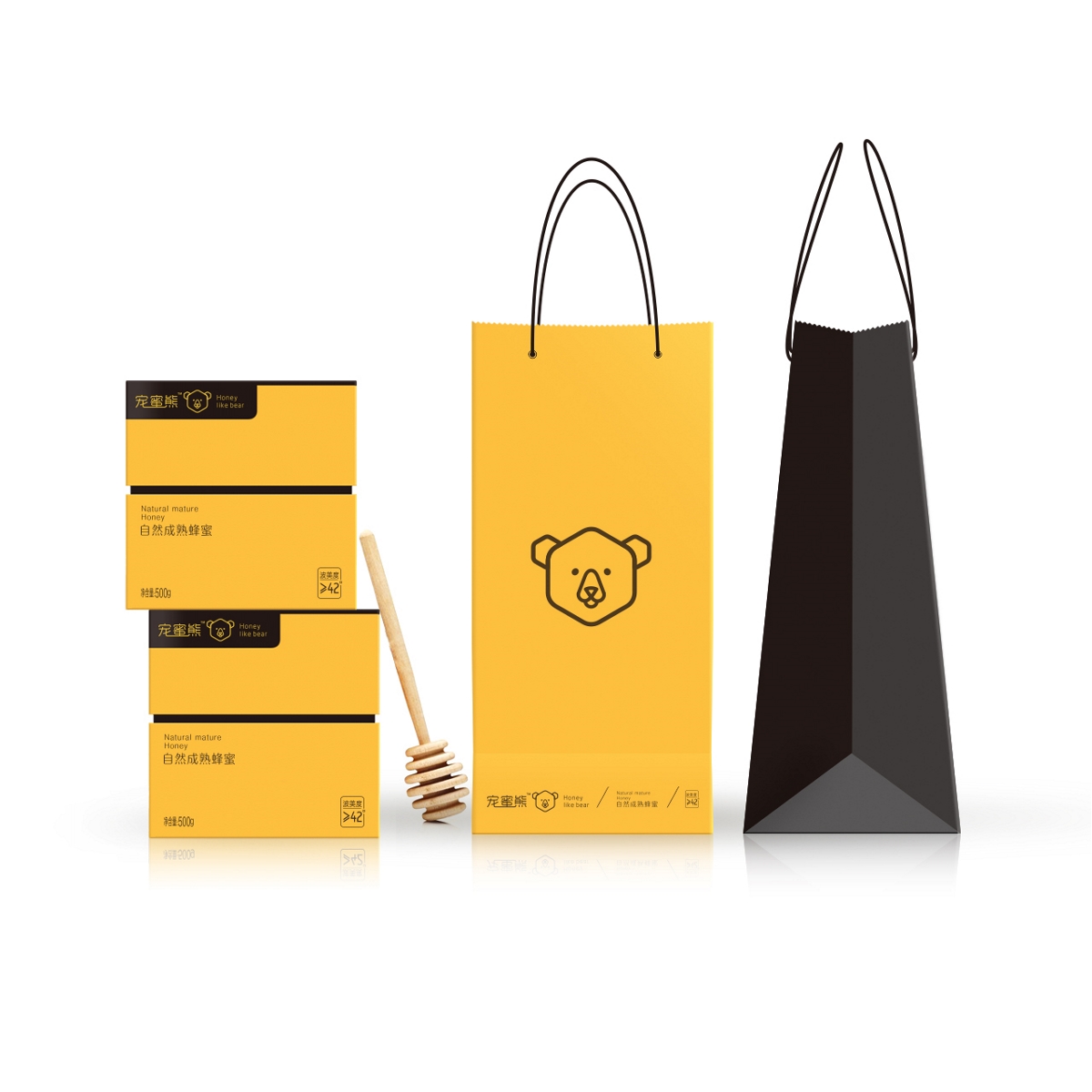 宠蜜熊 品牌产品包装设计