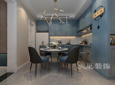 郑州120平三室两厅北欧风格装修，简约舒适中不失个性张扬！