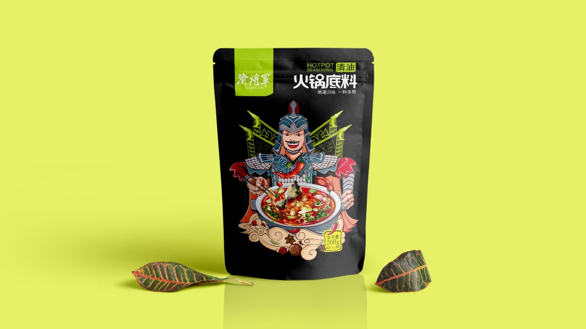 渝將軍- 火鍋底料包裝設(shè)計(jì)