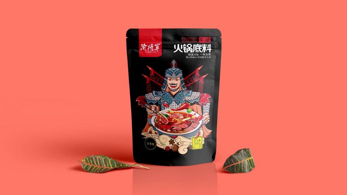 渝將軍- 火鍋底料包裝設(shè)計