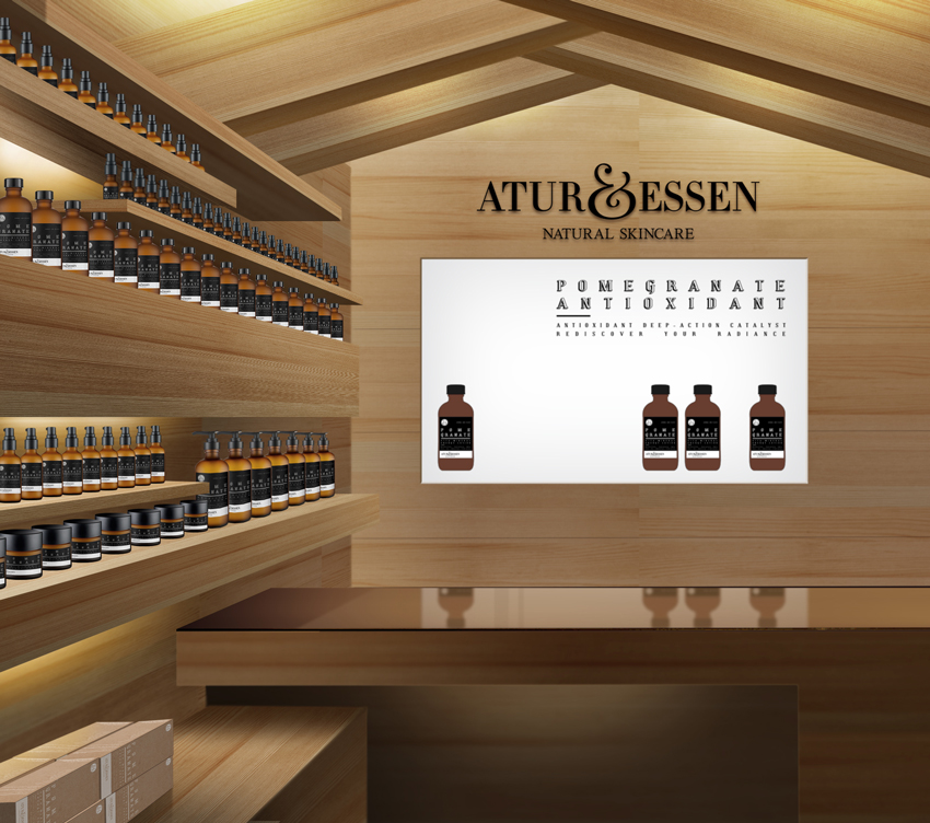 广州化妆品设计：澳洲精油护肤品牌ATUR&ESSEN