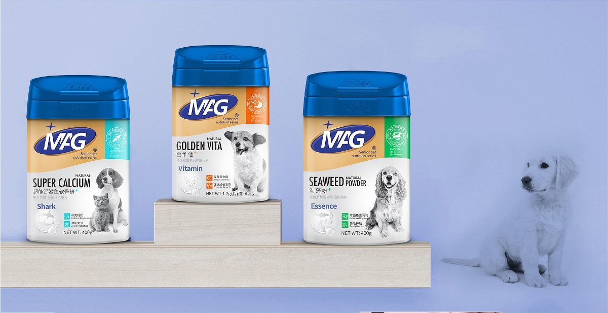 MAG宠物保健食品 | 品牌规划、产品包装设计