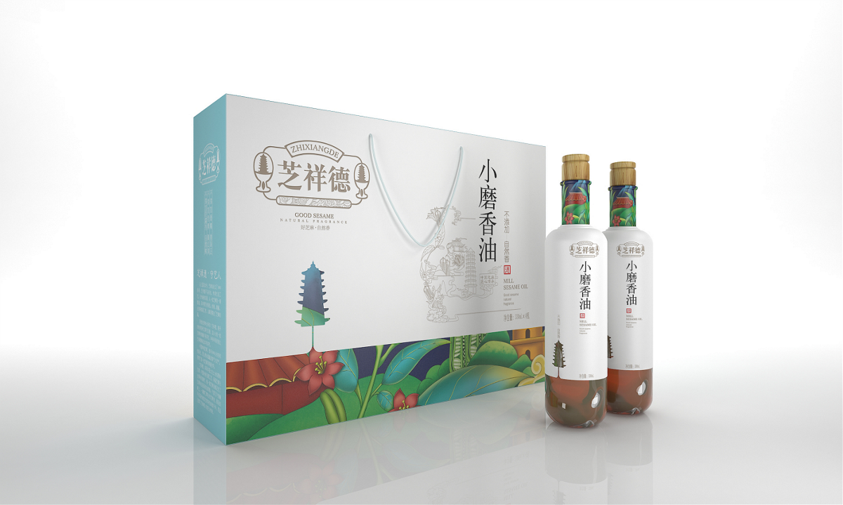 芝祥德小磨香油—徐桂亮品牌設(shè)計(jì)